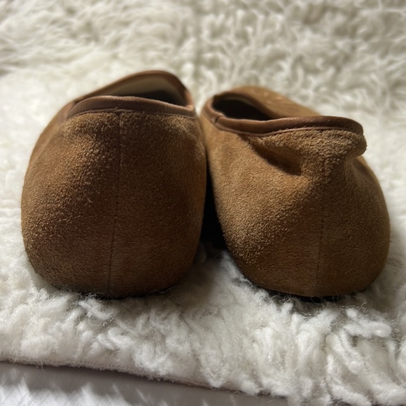 UGG UPPER LEATHER FLAT SHOES - Picture 4 of 6